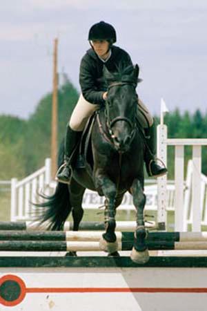 06-1208-06.jpg - Jess riding Victor, c 2002